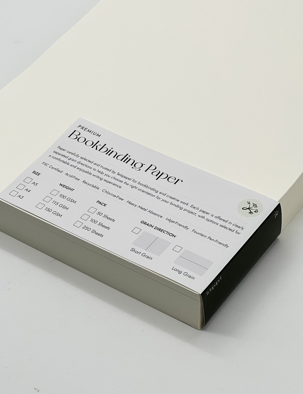 Premium Bookbinding Paper · 100 GSM
