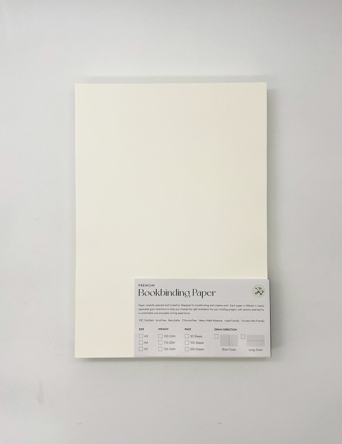 Premium Bookbinding Paper · 100 GSM