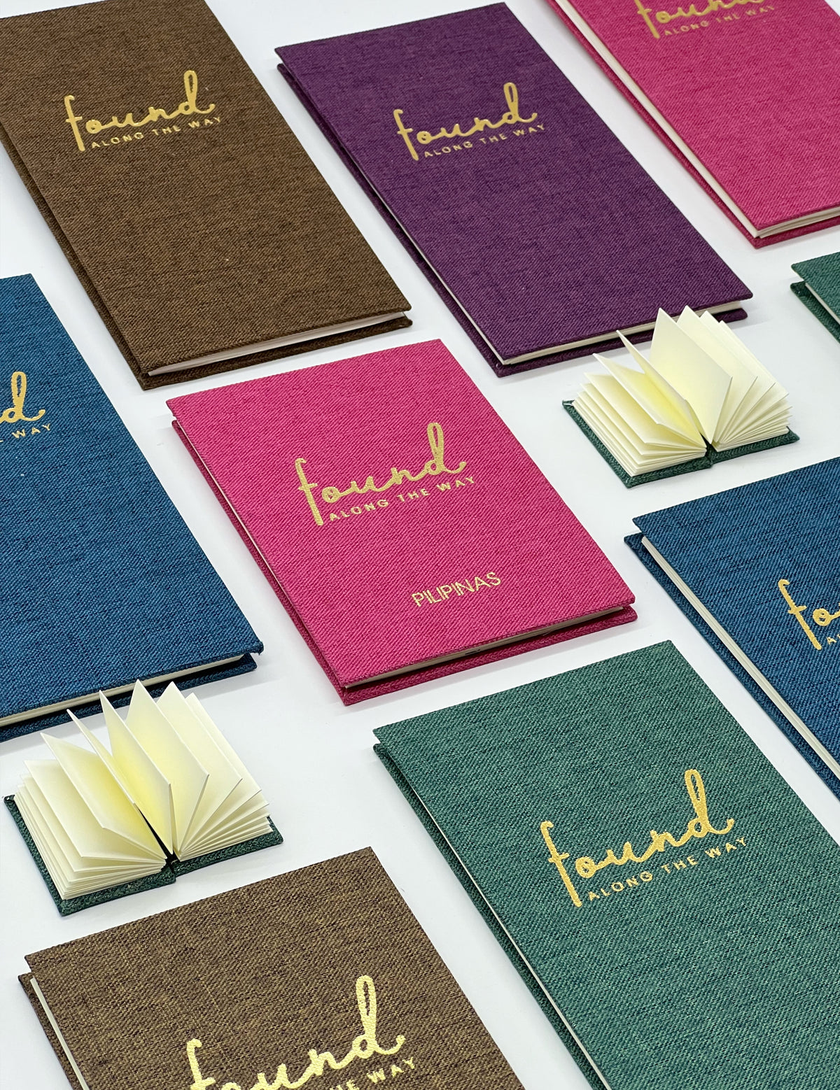 Found Accordion Notebook
